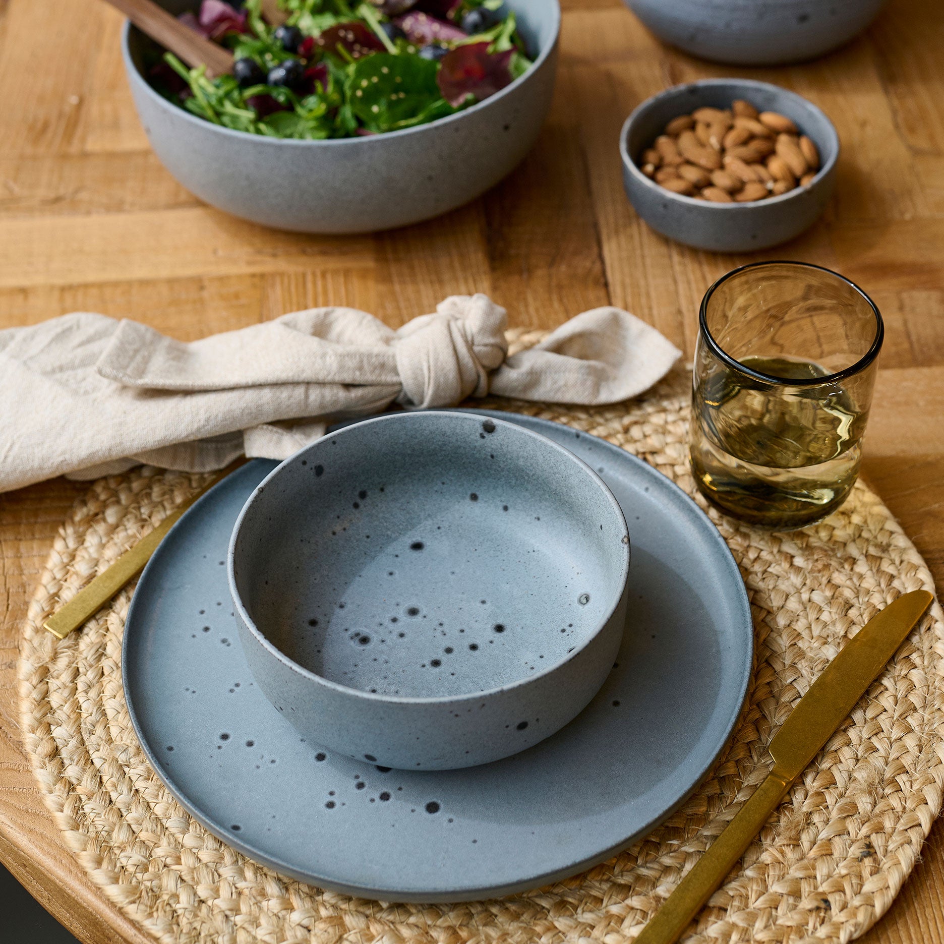 Gourmet Stone tallerken 2 stk.